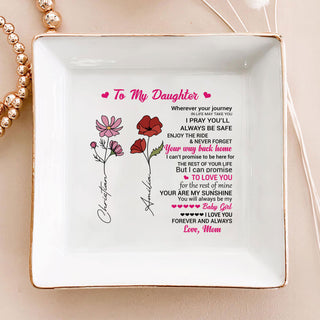 Personalized Ring Dish To my granddaughter Jewelry Dish