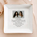 Personalized Ring Dish To My Mother Customized Ceramic Jewelry Tray, Gift For Mother, Birthday Gift - LuthCreative