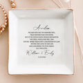 We Did not Get to Choose You Daughter In Law Gift From Parents Of The Groom-Personalized Jewelry Dish-Wedding Gifts For Bride - LuthCreative