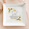 To My Wife' Wedding Ring Dish - Personalized Jewelry Organizer - Custom Bridal Gift - LuthCreative