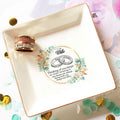 Custom Wedding Ring Dish - Personalized 'To My Wife' Jewelry Holder - Special Bridal Gift - LuthCreative