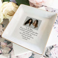 Personalized Ring Dish To My Mother Customized Ceramic Jewelry Tray, Gift For Mother, Birthday Gift - LuthCreative