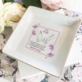 Customized Bridal Ring Dish 'To My Beautiful Wife' - Personalized Jewelry Holder - Special Wedding Gift - LuthCreative