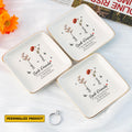 Personalized Ring Dish Best Friends It's Not What We Have In Life Customized Ceramic Jewelry Dish, Gift For Friends - LuthCreative