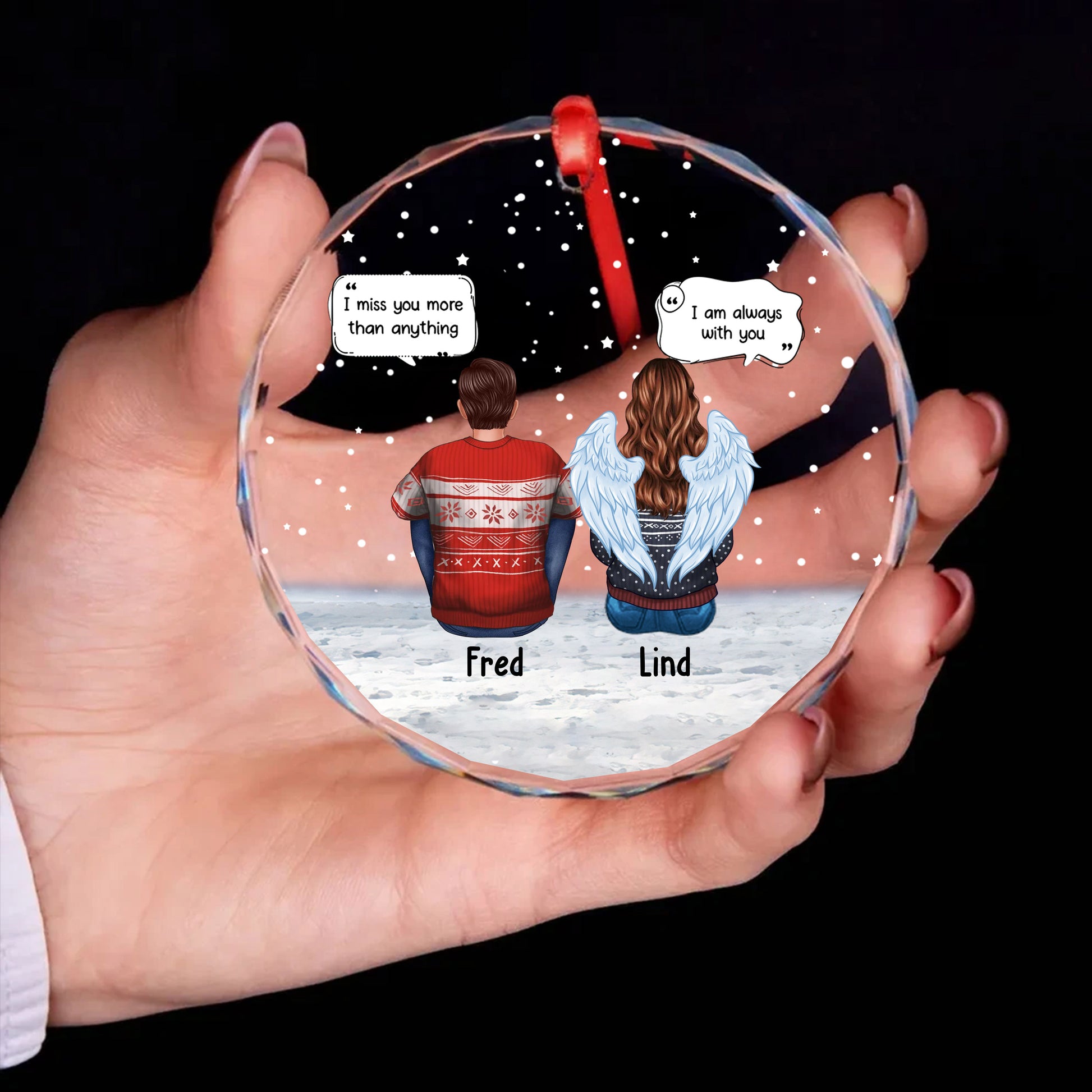 Personalized Ornament I'm Always With You Ornament Holiday Decorations - LuthCreative