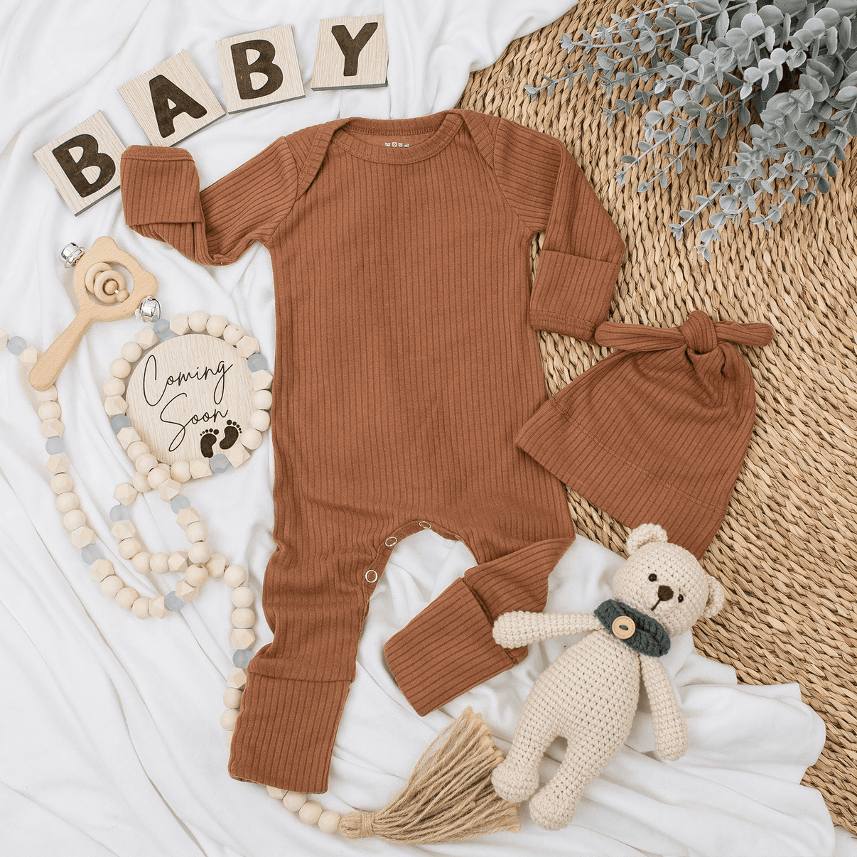 2 Sides Bodysuit Romper Long Sleeve Mama's Boy Personalized Custom Babysuit - Gift For Baby And Mom - LuthCreative